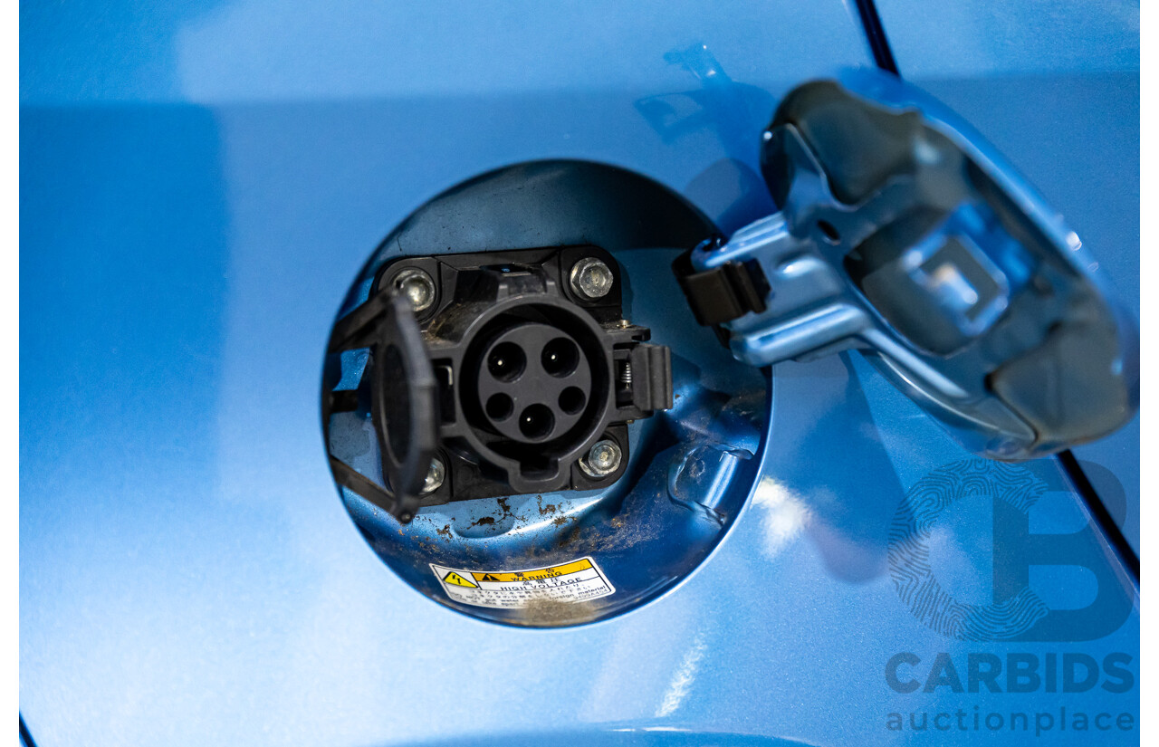 1/2013 Mitsubishi i-MiEV MY12 5d Hatchback Ocean Blue Metallic Dedicated Electric EV 49kW