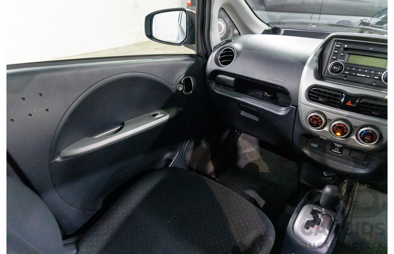 1/2013 Mitsubishi i-MiEV MY12 5d Hatchback Ocean Blue Metallic Dedicated Electric EV 49kW