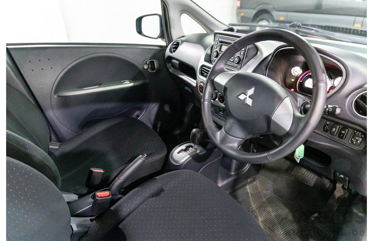 1/2013 Mitsubishi i-MiEV MY12 5d Hatchback Ocean Blue Metallic Dedicated Electric EV 49kW