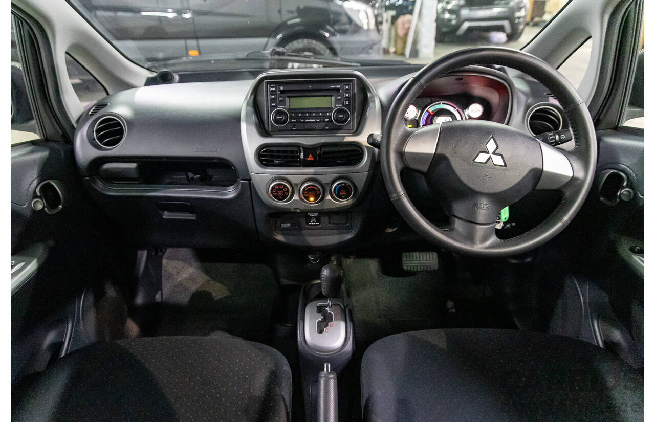 1/2013 Mitsubishi i-MiEV MY12 5d Hatchback Ocean Blue Metallic Dedicated Electric EV 49kW