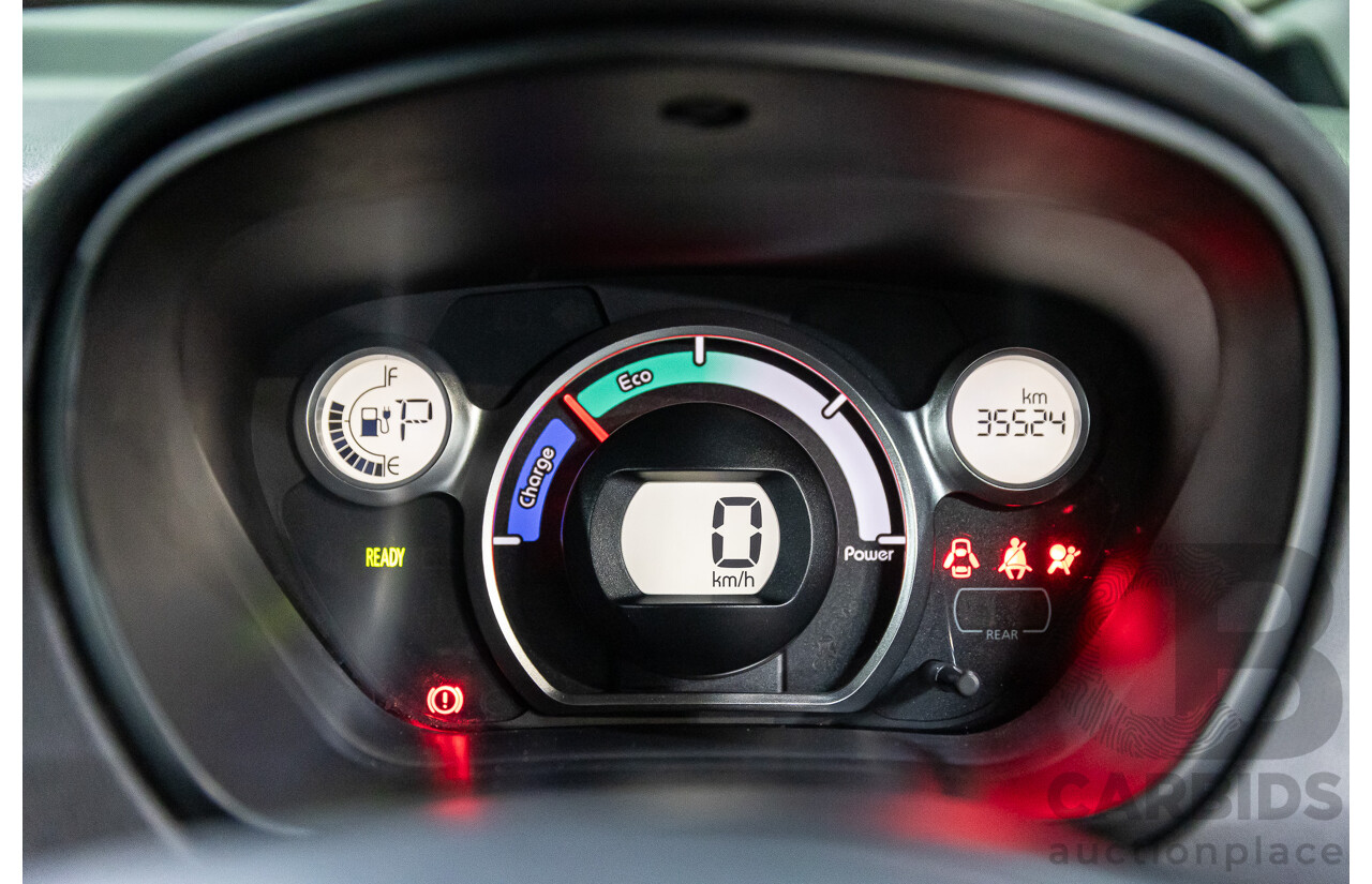 1/2013 Mitsubishi i-MiEV MY12 5d Hatchback Ocean Blue Metallic Dedicated Electric EV 49kW