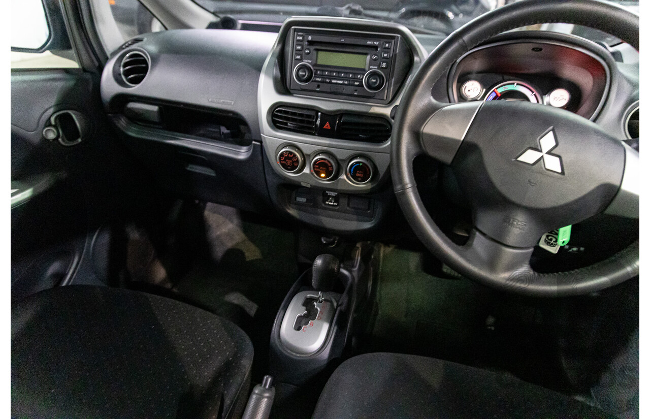 1/2013 Mitsubishi i-MiEV MY12 5d Hatchback Ocean Blue Metallic Dedicated Electric EV 49kW