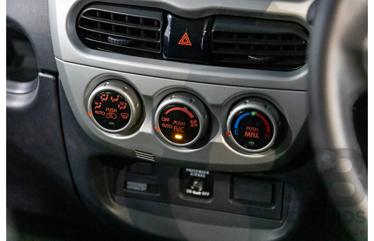 1/2013 Mitsubishi i-MiEV MY12 5d Hatchback Ocean Blue Metallic Dedicated Electric EV 49kW