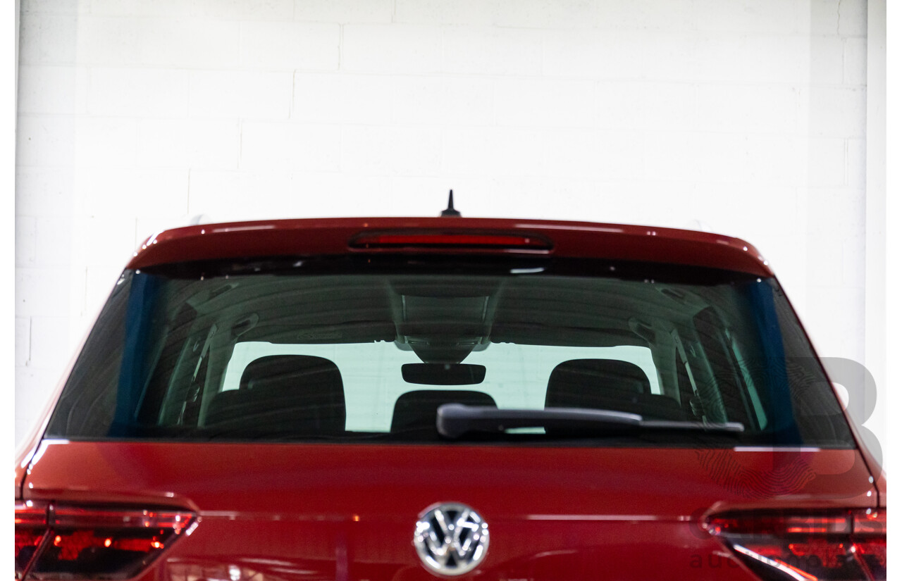 02/2018 Volkswagen Tiguan 162 TSI Sportline (AWD) 5NA MY18 4d Wagon Ruby Red Metallic Turbo 2.0L
