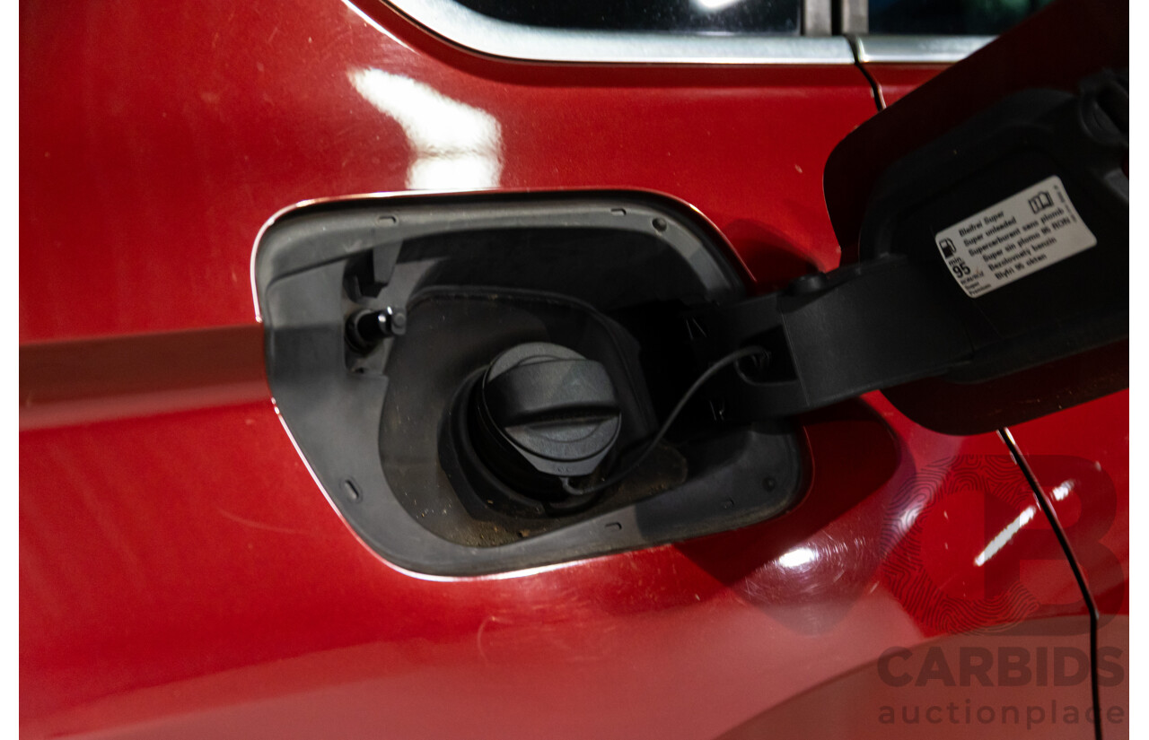 02/2018 Volkswagen Tiguan 162 TSI Sportline (AWD) 5NA MY18 4d Wagon Ruby Red Metallic Turbo 2.0L