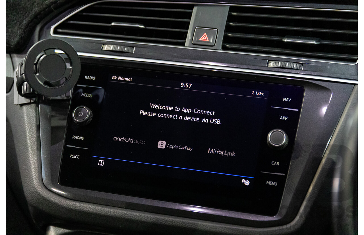 02/2018 Volkswagen Tiguan 162 TSI Sportline (AWD) 5NA MY18 4d Wagon Ruby Red Metallic Turbo 2.0L