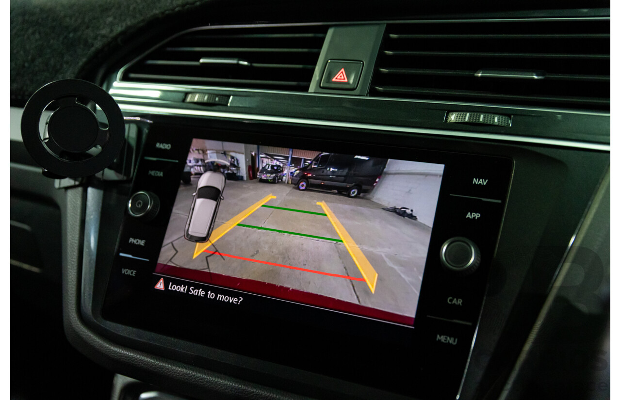 02/2018 Volkswagen Tiguan 162 TSI Sportline (AWD) 5NA MY18 4d Wagon Ruby Red Metallic Turbo 2.0L