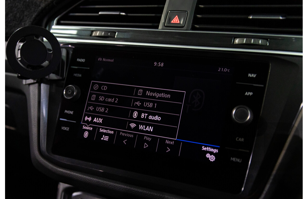 02/2018 Volkswagen Tiguan 162 TSI Sportline (AWD) 5NA MY18 4d Wagon Ruby Red Metallic Turbo 2.0L