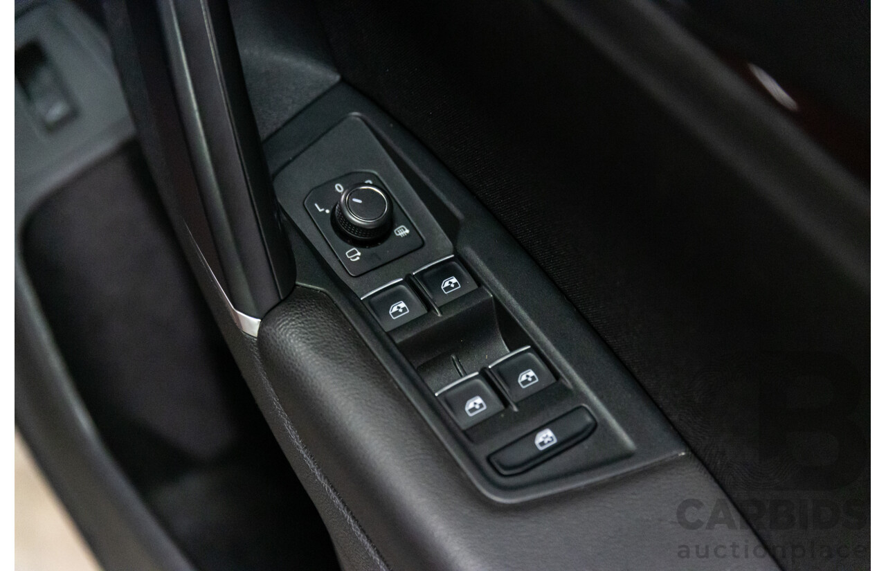 02/2018 Volkswagen Tiguan 162 TSI Sportline (AWD) 5NA MY18 4d Wagon Ruby Red Metallic Turbo 2.0L