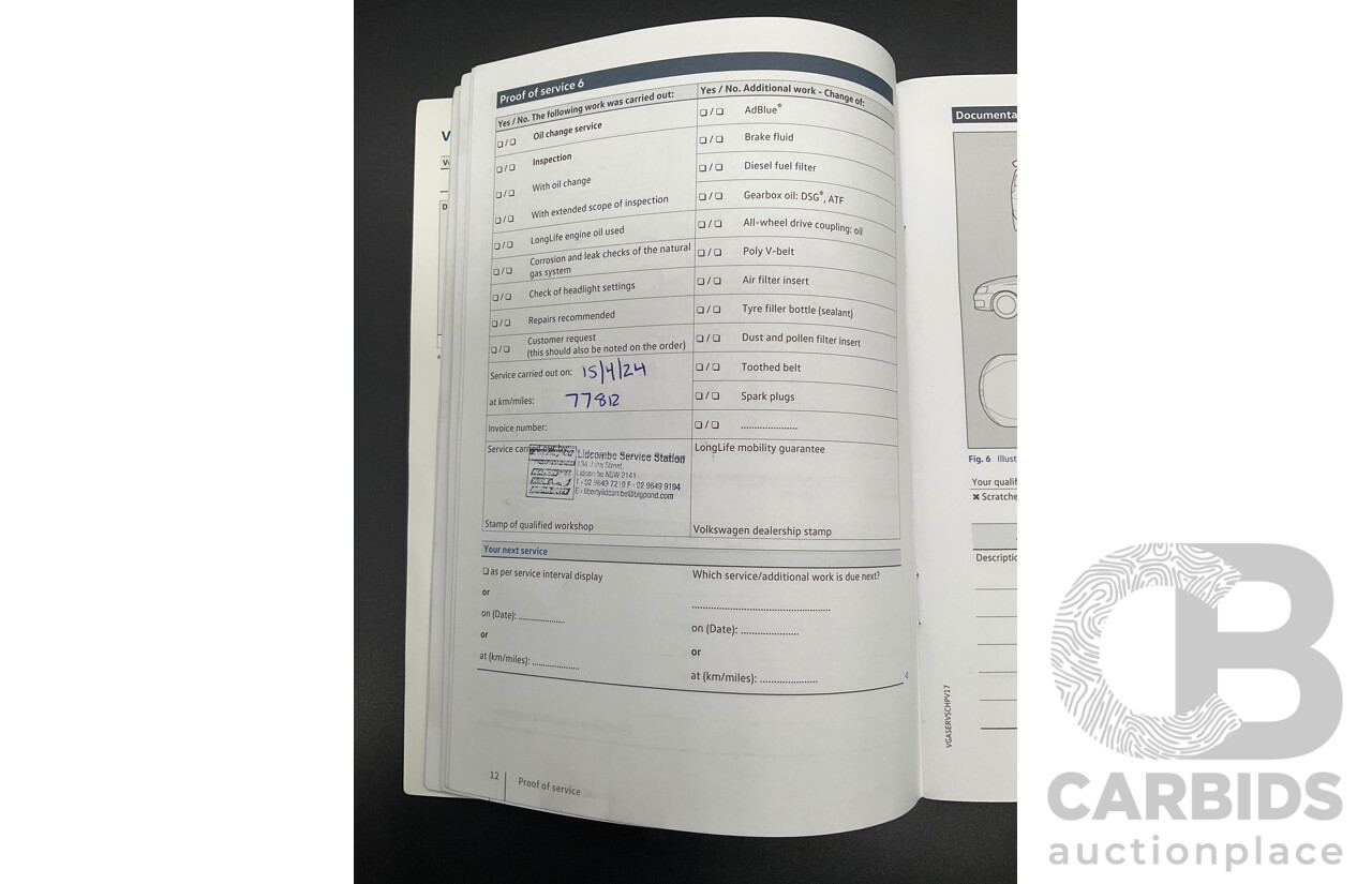 02/2018 Volkswagen Tiguan 162 TSI Sportline (AWD) 5NA MY18 4d Wagon Ruby Red Metallic Turbo 2.0L