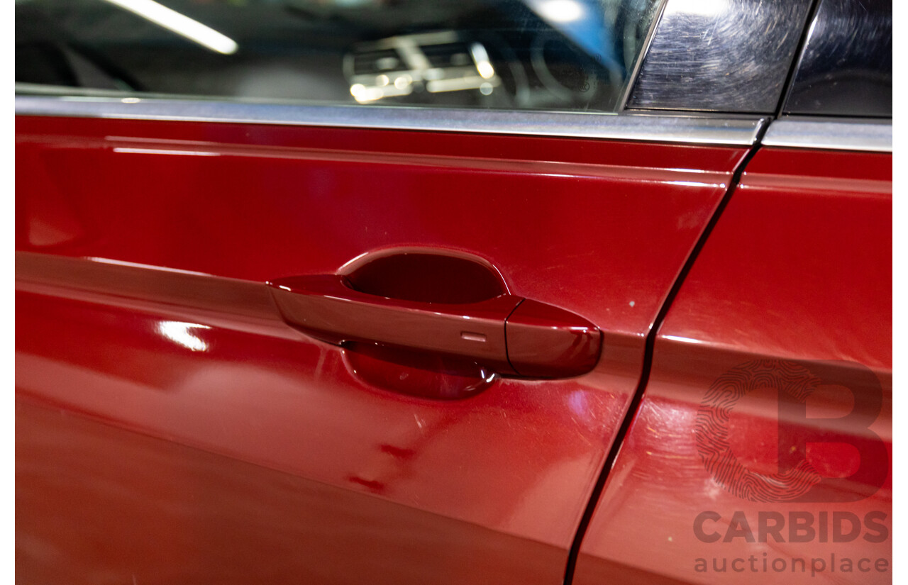 02/2018 Volkswagen Tiguan 162 TSI Sportline (AWD) 5NA MY18 4d Wagon Ruby Red Metallic Turbo 2.0L