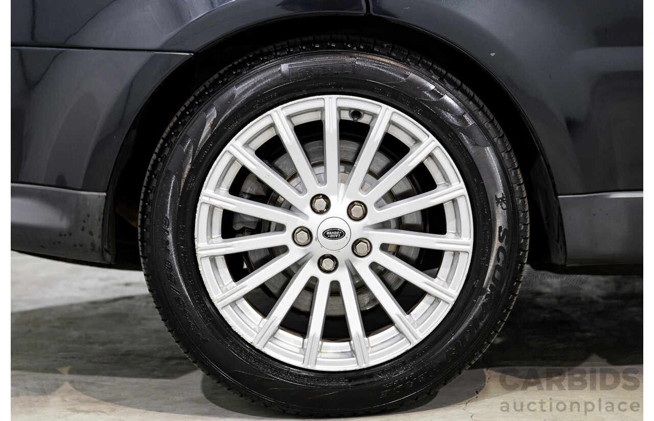 9/2011 Range Rover Range Rover Sport 3.0 TDV6 MY11 4d Wagon Sumatra Black Metallic Turbo Diesel V6 3.0L