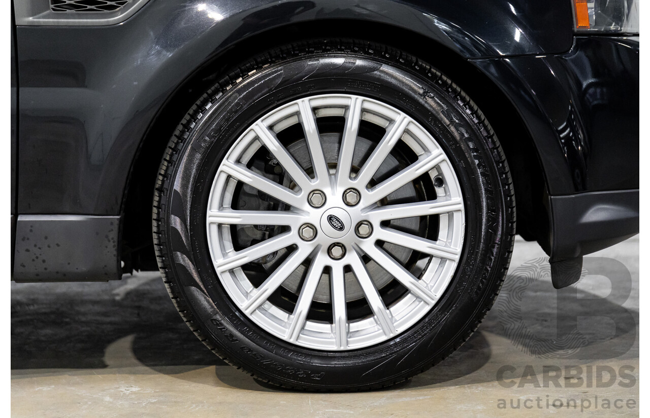 9/2011 Range Rover Range Rover Sport 3.0 TDV6 MY11 4d Wagon Sumatra Black Metallic Turbo Diesel V6 3.0L