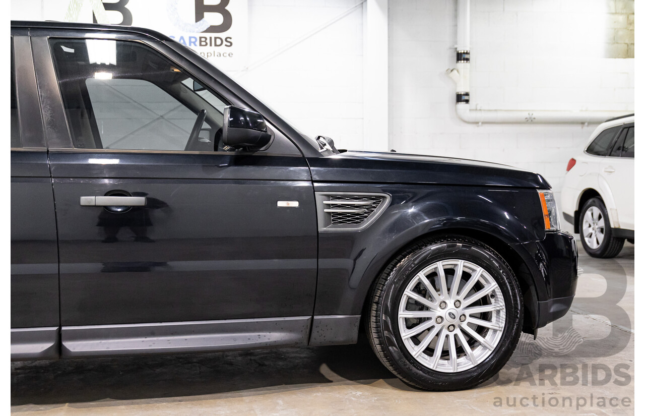 9/2011 Range Rover Range Rover Sport 3.0 TDV6 MY11 4d Wagon Sumatra Black Metallic Turbo Diesel V6 3.0L
