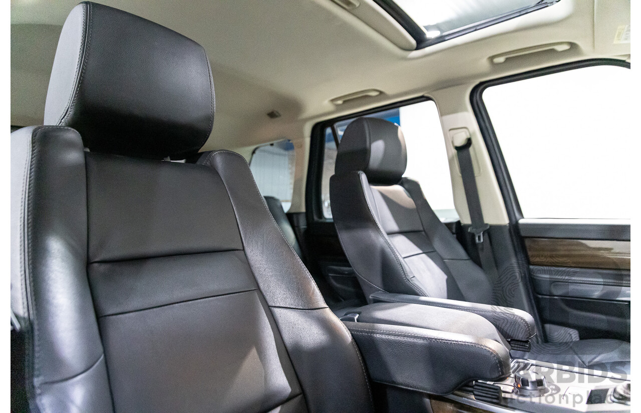 9/2011 Range Rover Range Rover Sport 3.0 TDV6 MY11 4d Wagon Sumatra Black Metallic Turbo Diesel V6 3.0L