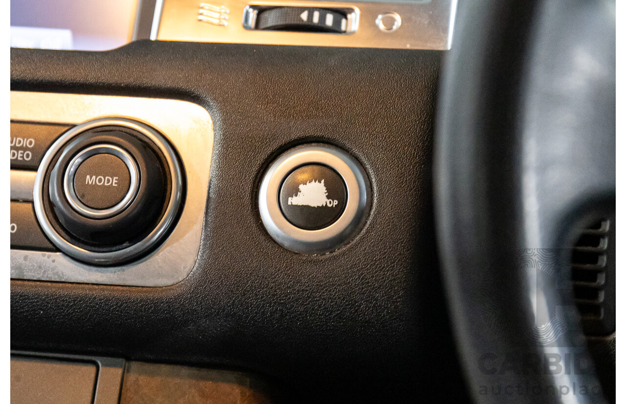 9/2011 Range Rover Range Rover Sport 3.0 TDV6 MY11 4d Wagon Sumatra Black Metallic Turbo Diesel V6 3.0L