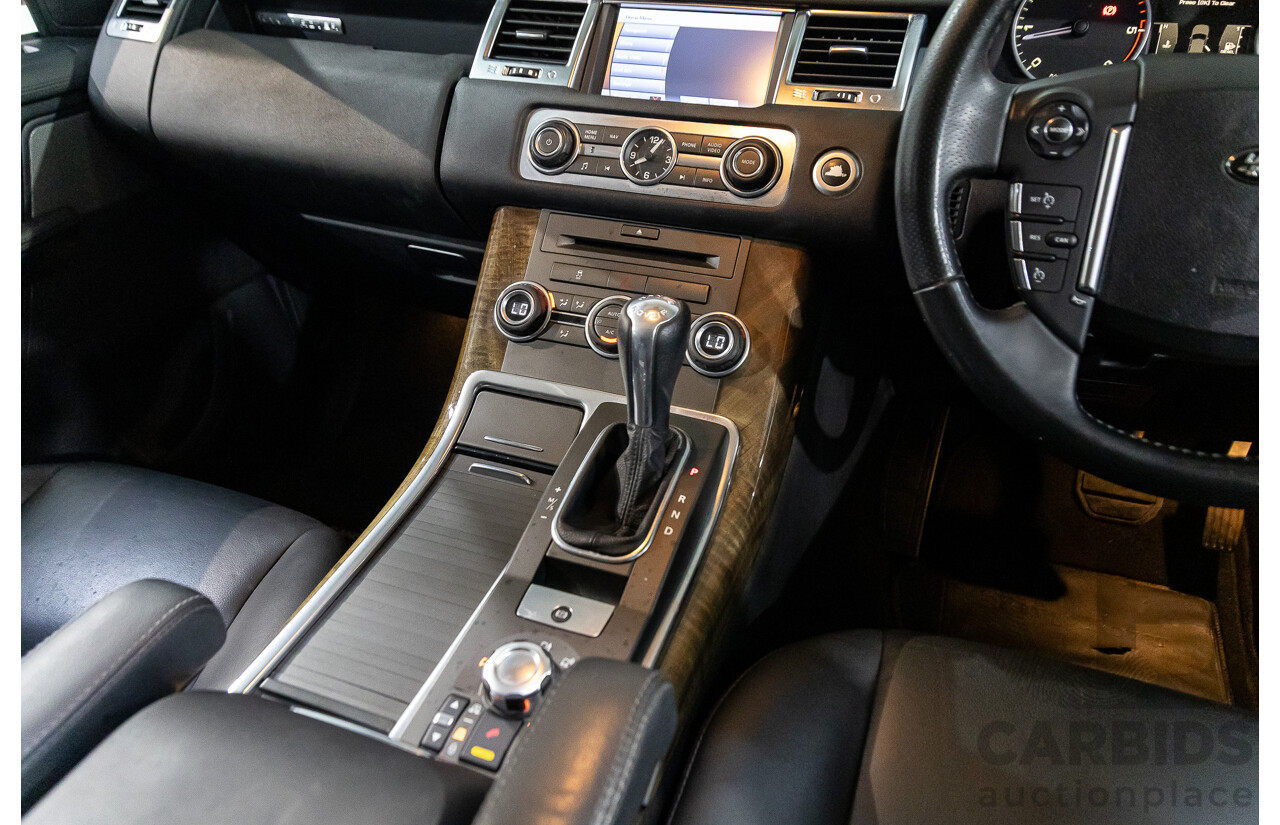 9/2011 Range Rover Range Rover Sport 3.0 TDV6 MY11 4d Wagon Sumatra Black Metallic Turbo Diesel V6 3.0L