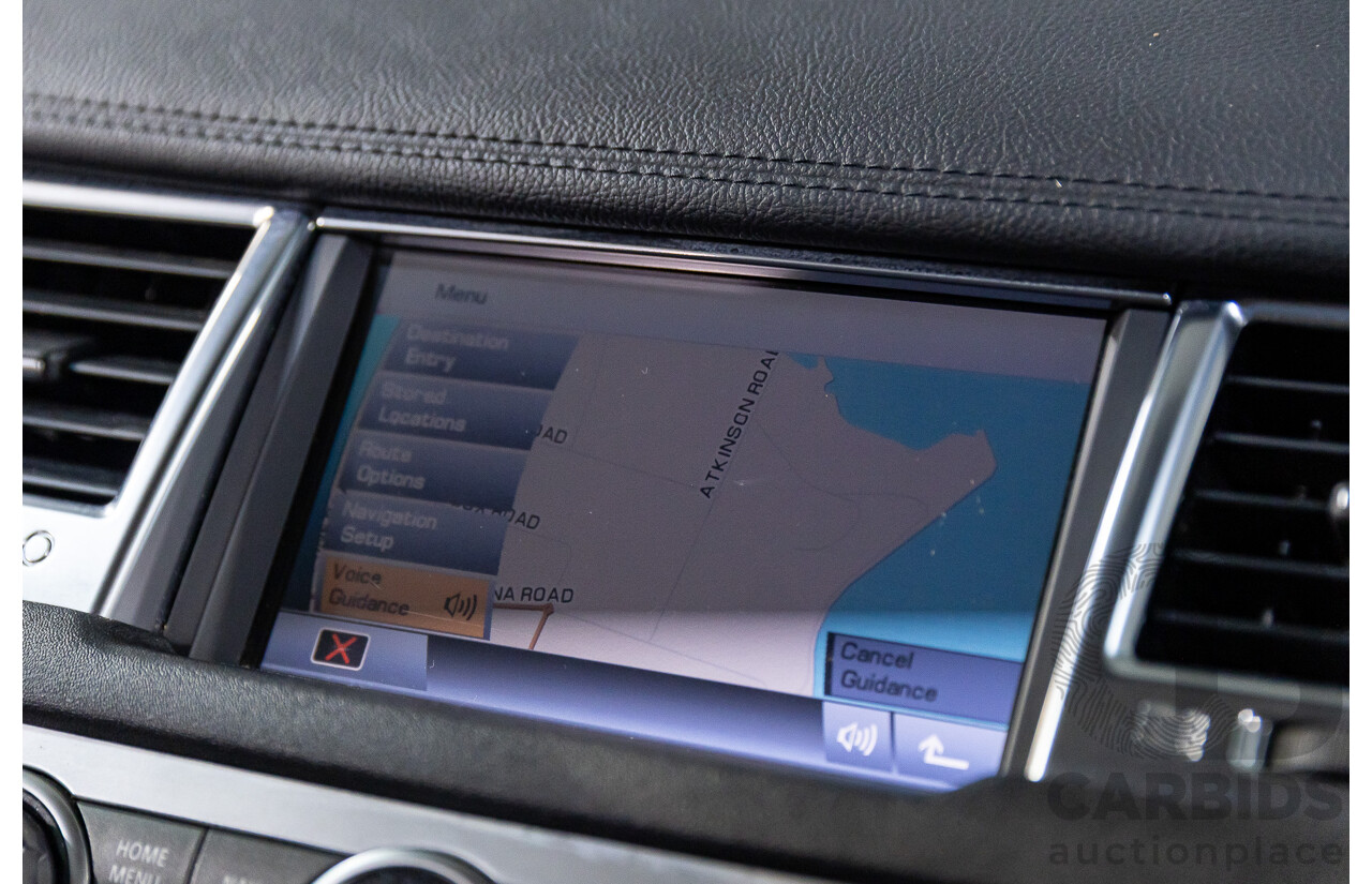 9/2011 Range Rover Range Rover Sport 3.0 TDV6 MY11 4d Wagon Sumatra Black Metallic Turbo Diesel V6 3.0L