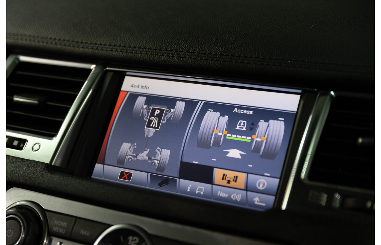 9/2011 Range Rover Range Rover Sport 3.0 TDV6 MY11 4d Wagon Sumatra Black Metallic Turbo Diesel V6 3.0L