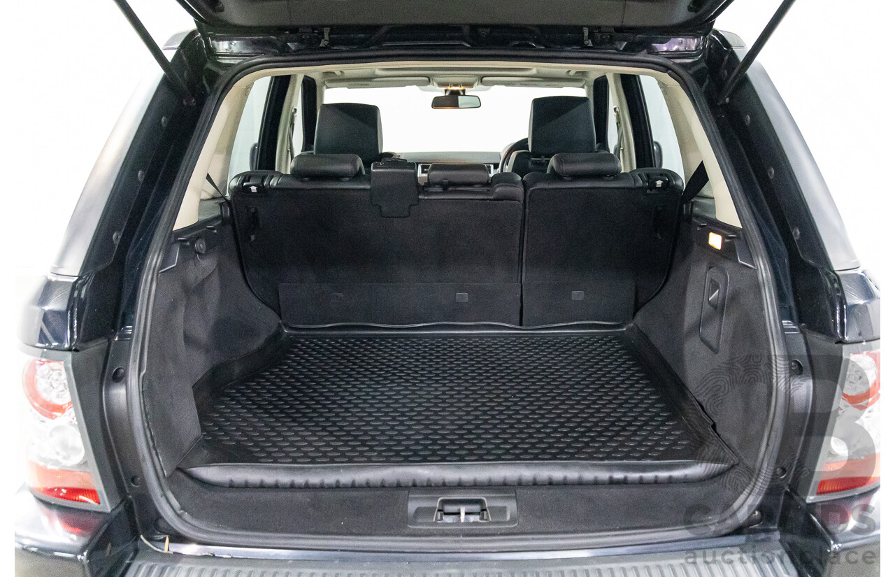 9/2011 Range Rover Range Rover Sport 3.0 TDV6 MY11 4d Wagon Sumatra Black Metallic Turbo Diesel V6 3.0L