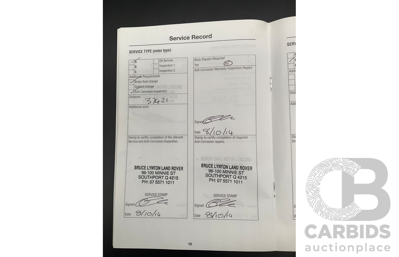 9/2011 Range Rover Range Rover Sport 3.0 TDV6 MY11 4d Wagon Sumatra Black Metallic Turbo Diesel V6 3.0L