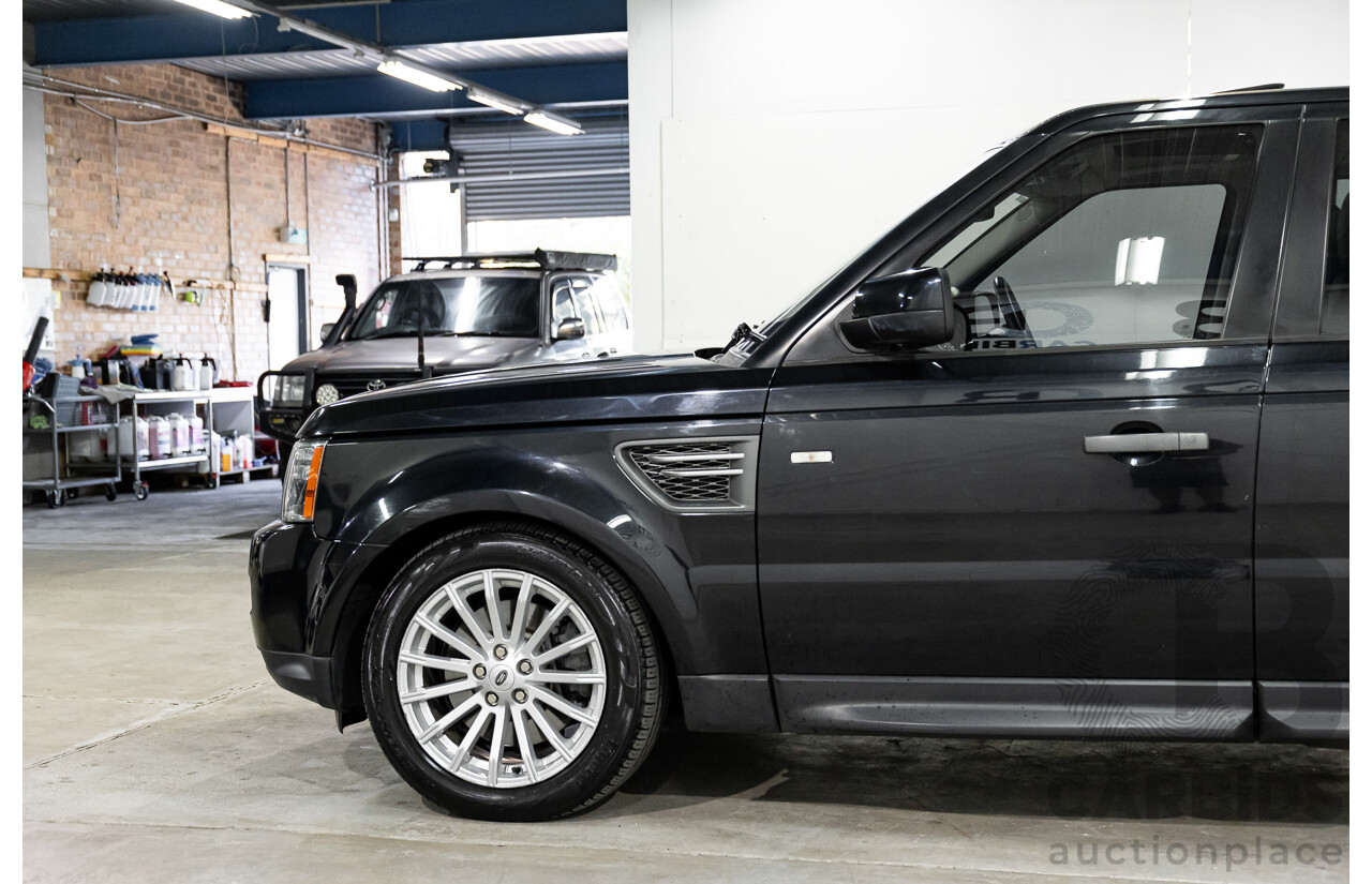 9/2011 Range Rover Range Rover Sport 3.0 TDV6 MY11 4d Wagon Sumatra Black Metallic Turbo Diesel V6 3.0L