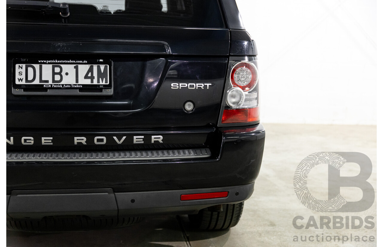 9/2011 Range Rover Range Rover Sport 3.0 TDV6 MY11 4d Wagon Sumatra Black Metallic Turbo Diesel V6 3.0L