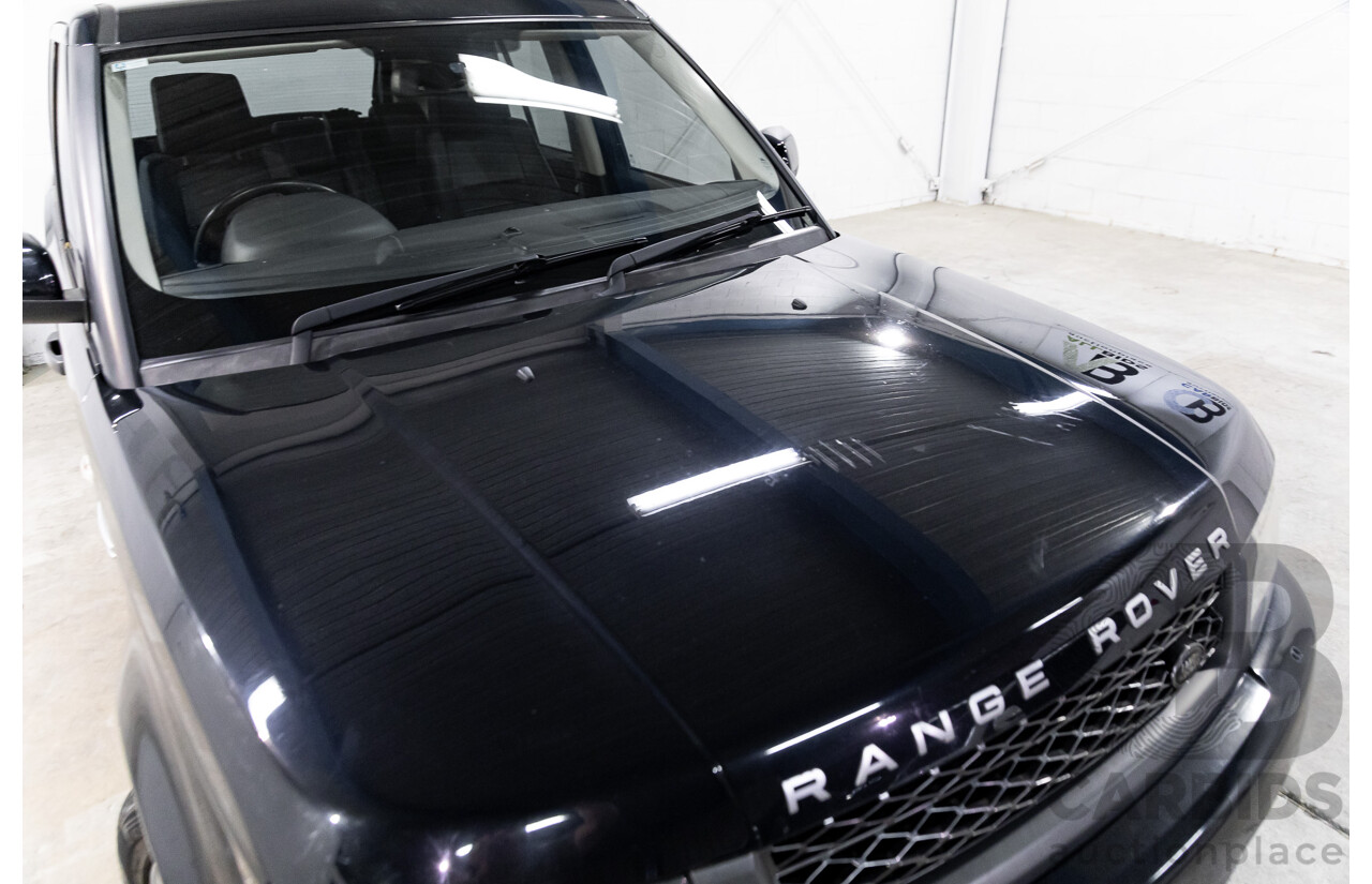 9/2011 Range Rover Range Rover Sport 3.0 TDV6 MY11 4d Wagon Sumatra Black Metallic Turbo Diesel V6 3.0L