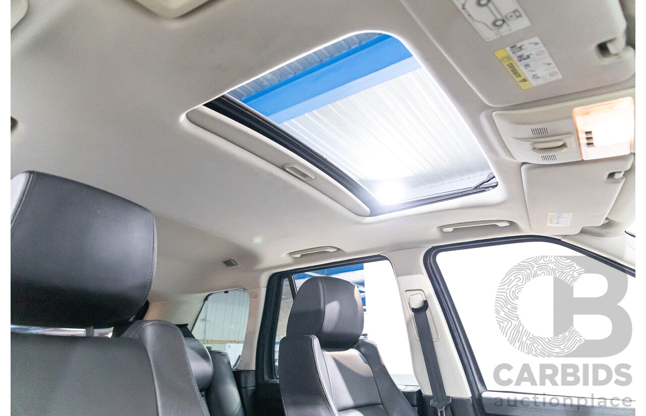 9/2011 Range Rover Range Rover Sport 3.0 TDV6 MY11 4d Wagon Sumatra Black Metallic Turbo Diesel V6 3.0L