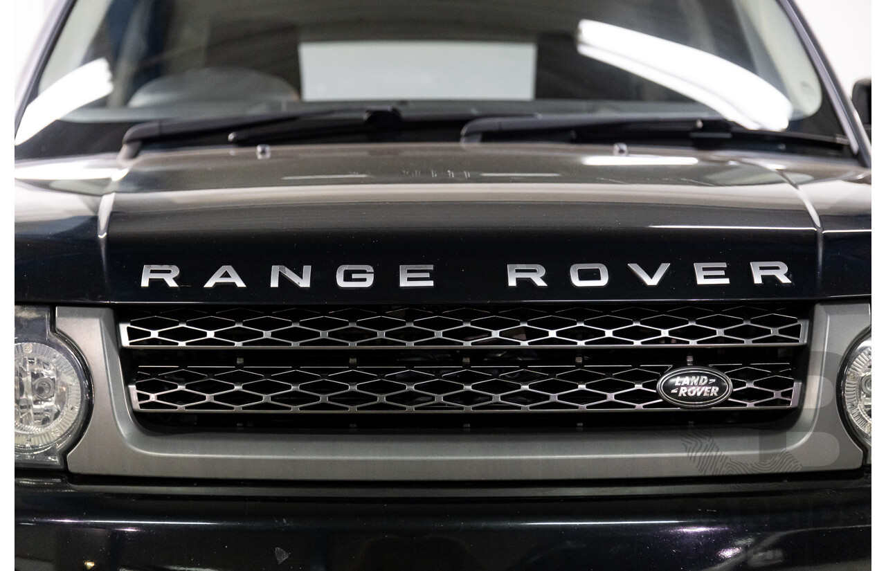 9/2011 Range Rover Range Rover Sport 3.0 TDV6 MY11 4d Wagon Sumatra Black Metallic Turbo Diesel V6 3.0L