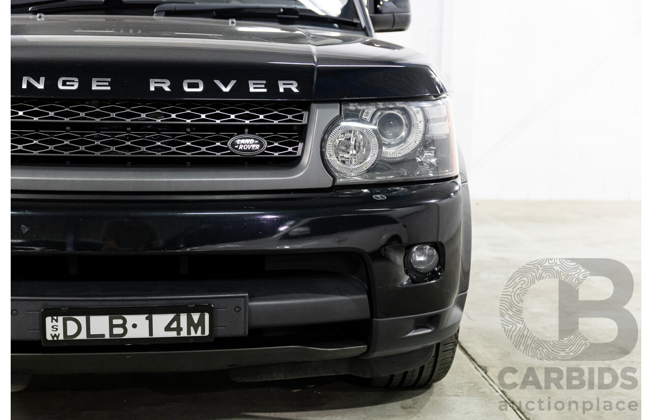 9/2011 Range Rover Range Rover Sport 3.0 TDV6 MY11 4d Wagon Sumatra Black Metallic Turbo Diesel V6 3.0L