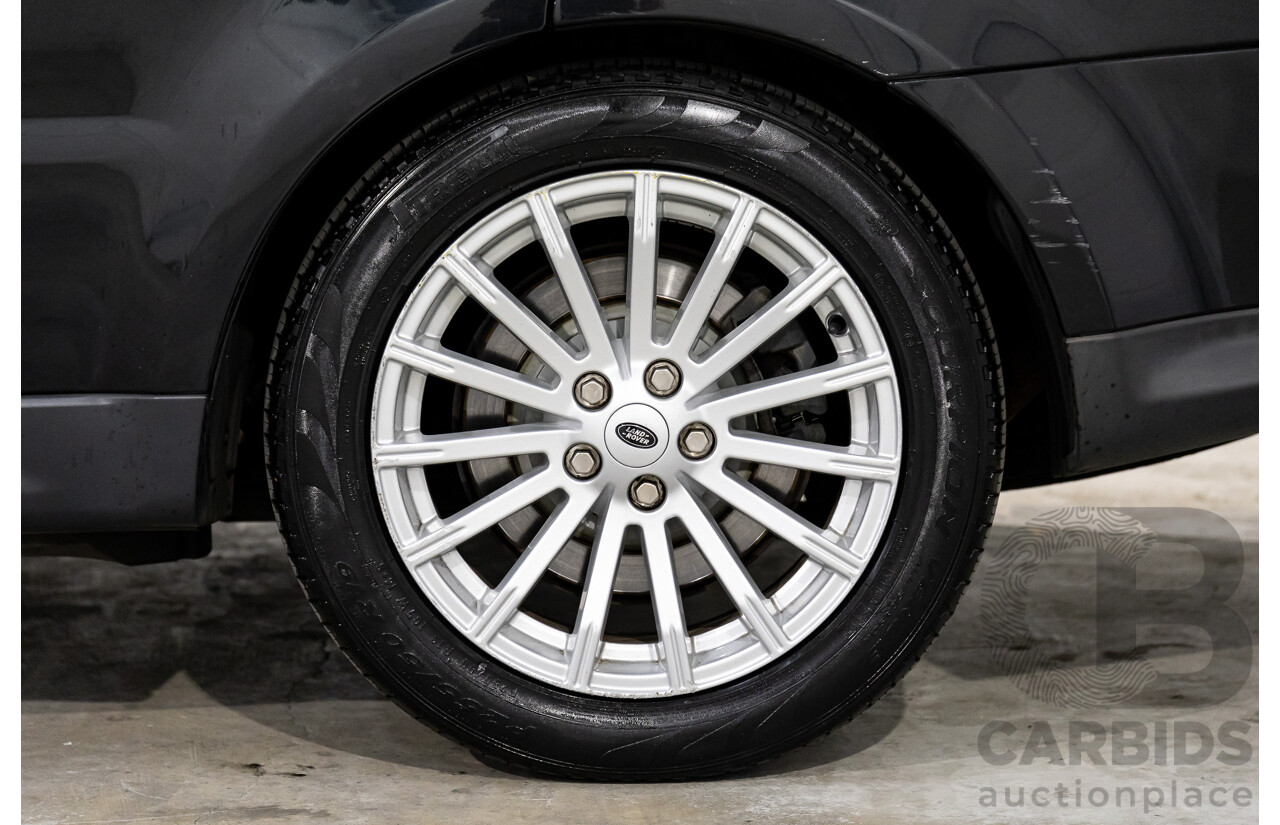 9/2011 Range Rover Range Rover Sport 3.0 TDV6 MY11 4d Wagon Sumatra Black Metallic Turbo Diesel V6 3.0L