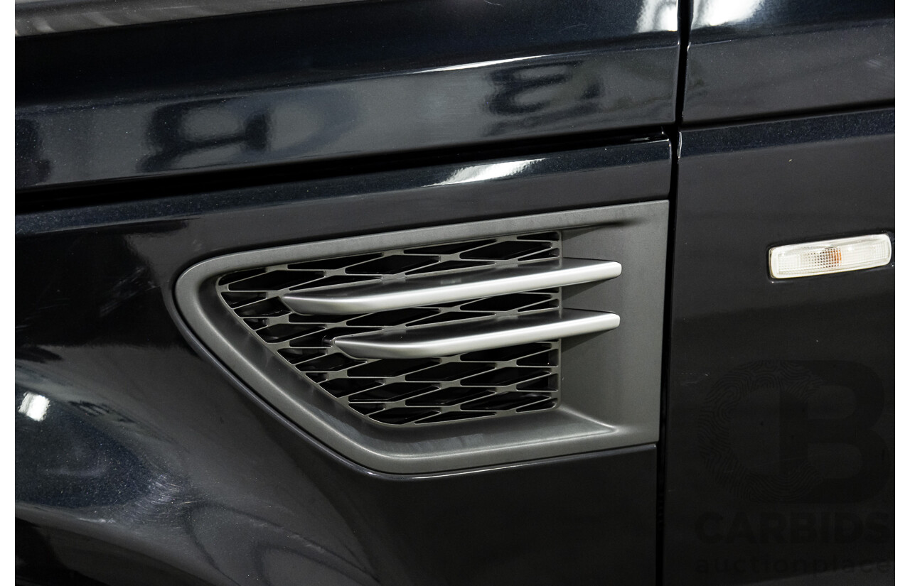 9/2011 Range Rover Range Rover Sport 3.0 TDV6 MY11 4d Wagon Sumatra Black Metallic Turbo Diesel V6 3.0L