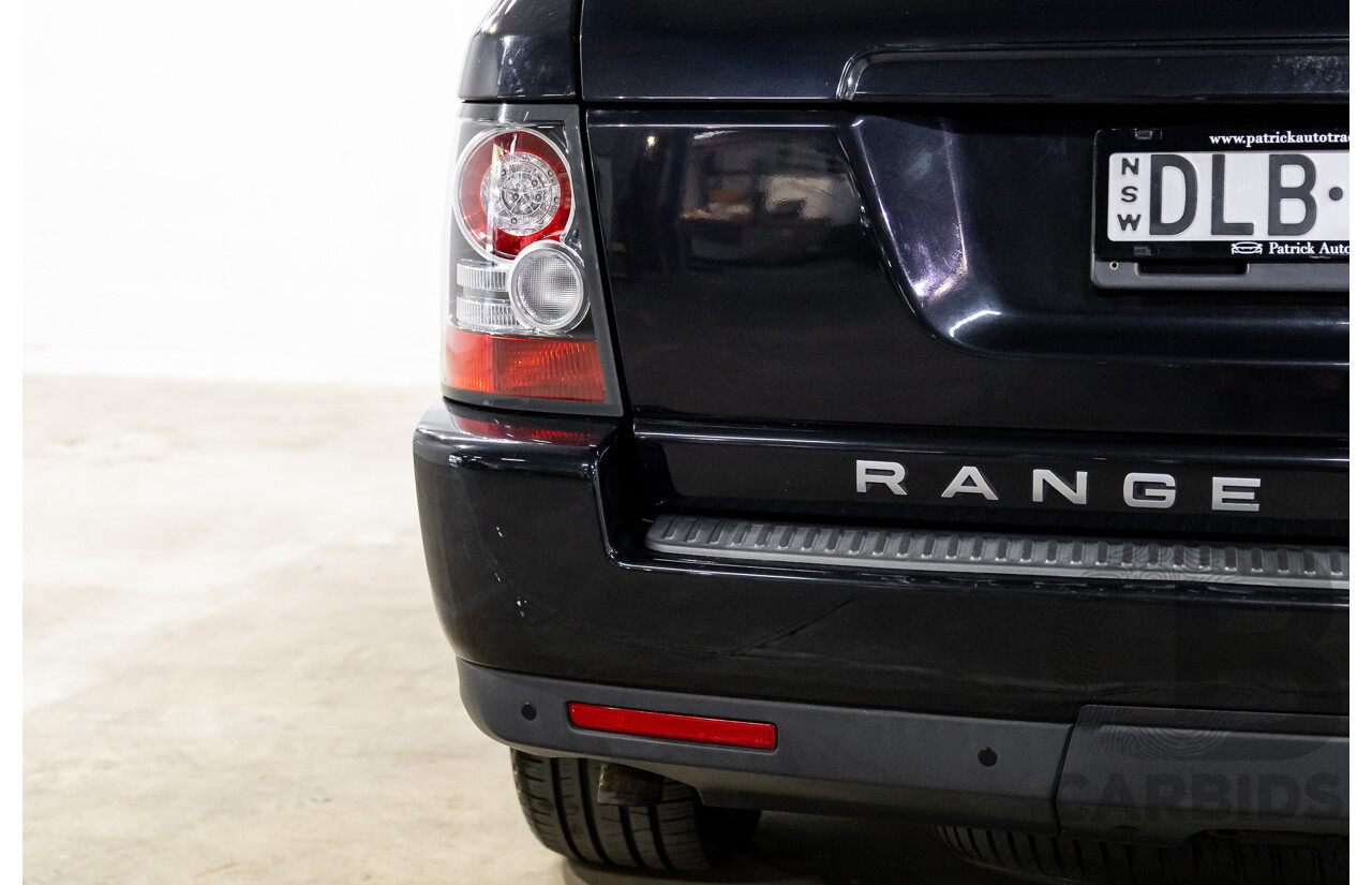 9/2011 Range Rover Range Rover Sport 3.0 TDV6 MY11 4d Wagon Sumatra Black Metallic Turbo Diesel V6 3.0L