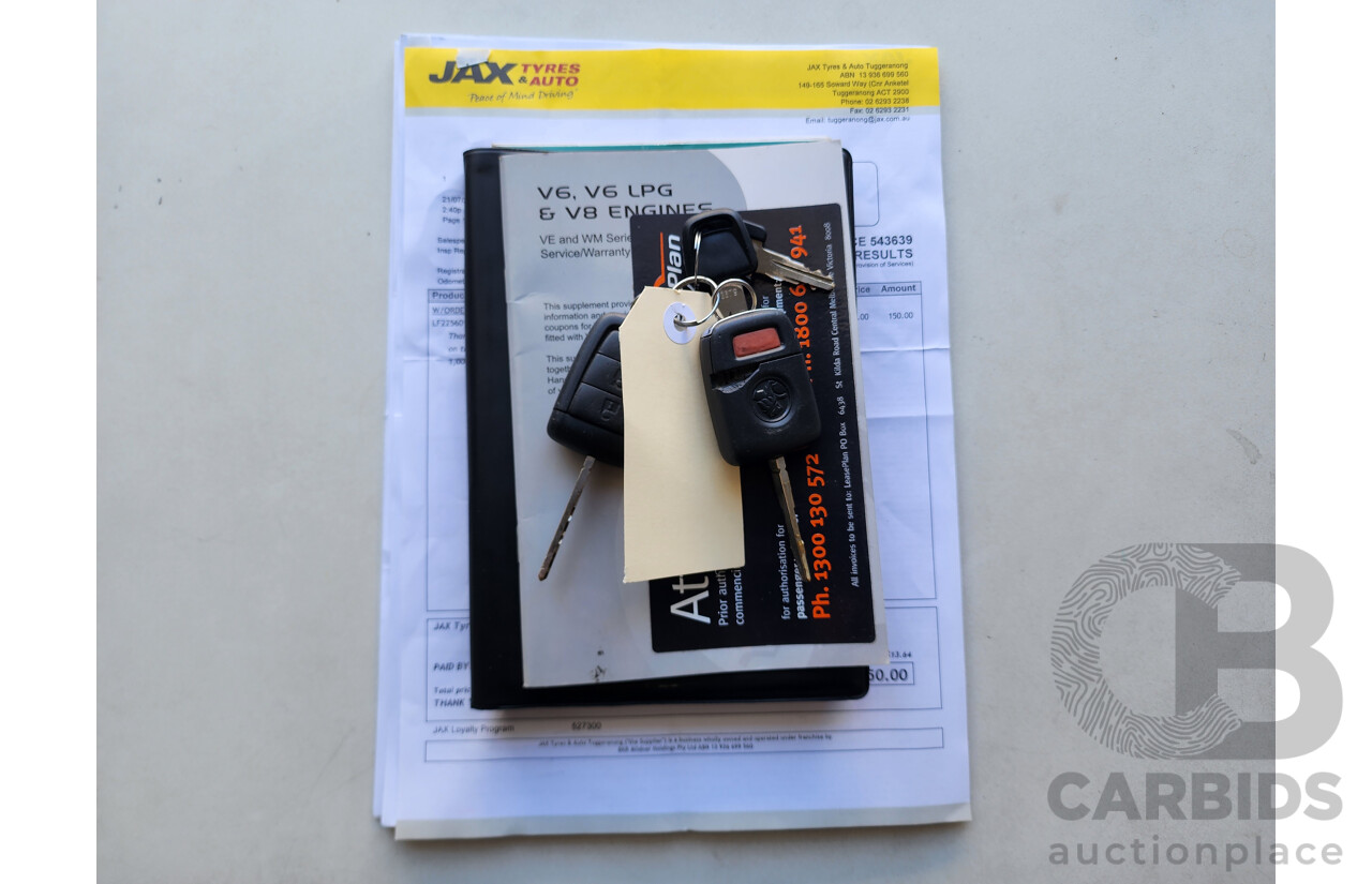 8/2011 Holden Commodore Omega VE II 4d Sportwagon Silver 3.0L