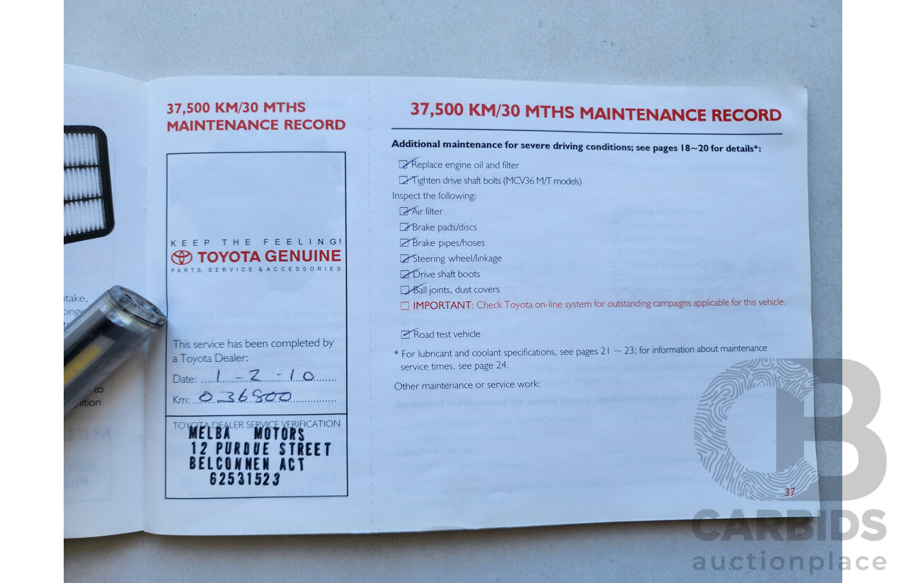 1/2005 Toyota Camry Altise ACV36R UPGRADE 4d Sedan Silver 2.4L