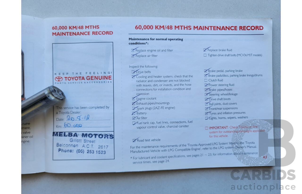 1/2005 Toyota Camry Altise ACV36R UPGRADE 4d Sedan Silver 2.4L