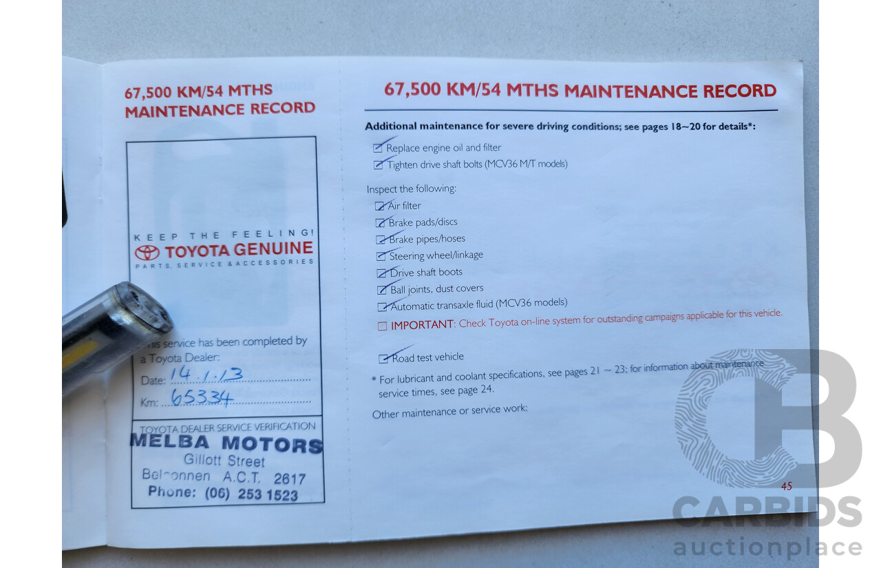 1/2005 Toyota Camry Altise ACV36R UPGRADE 4d Sedan Silver 2.4L