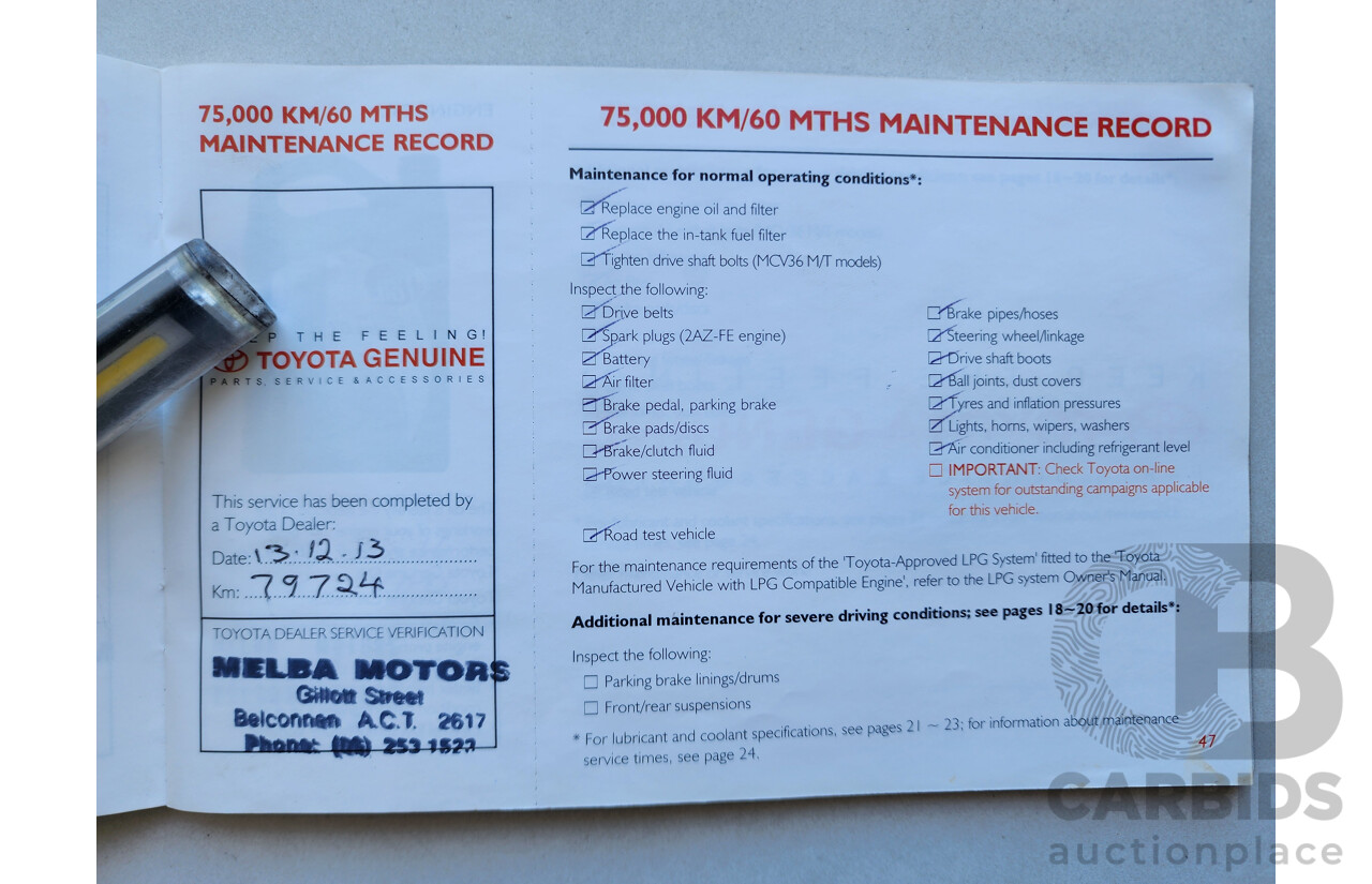 1/2005 Toyota Camry Altise ACV36R UPGRADE 4d Sedan Silver 2.4L