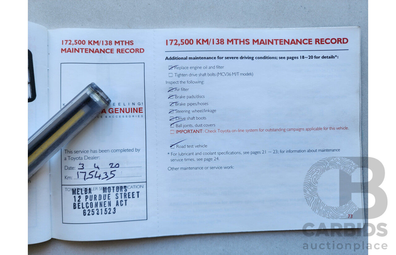 1/2005 Toyota Camry Altise ACV36R UPGRADE 4d Sedan Silver 2.4L