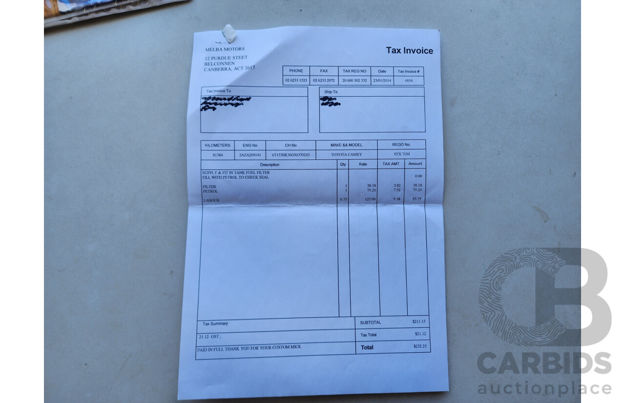 1/2005 Toyota Camry Altise ACV36R UPGRADE 4d Sedan Silver 2.4L