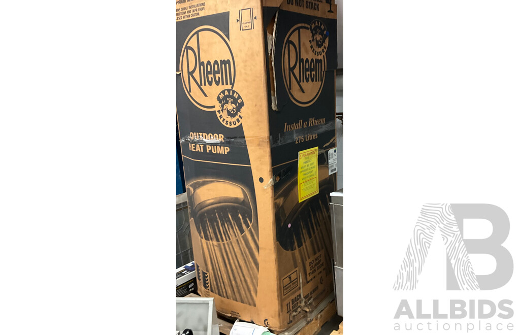 Rheem Air Sourced Outdoor Heat Pump 275L - 55127507/A