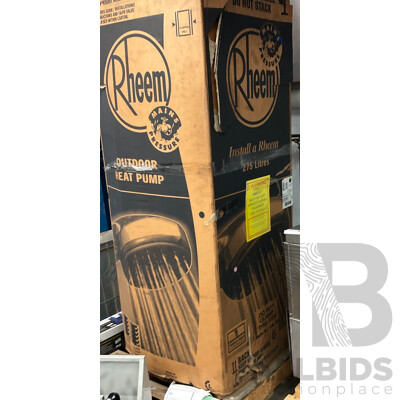 Rheem Air Sourced Outdoor Heat Pump 275L - 55127507/A