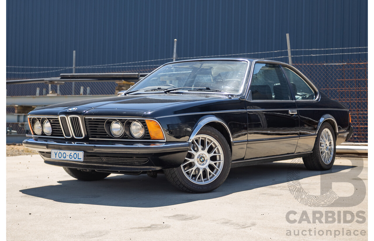1/1977 BMW 633CSi E24 2D Coupe Schwarz Black 3.2L - Import