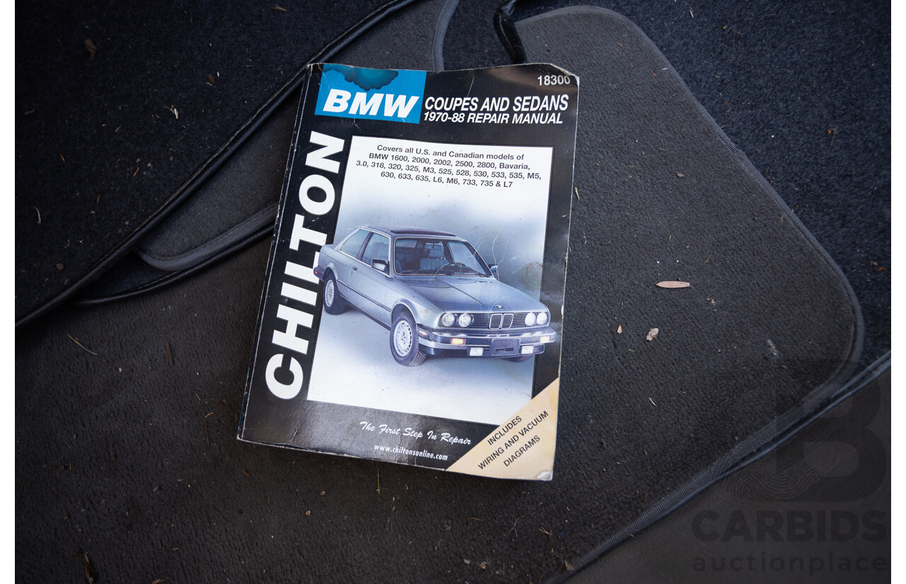 1/1977 BMW 633CSi E24 2D Coupe Schwarz Black 3.2L - Import