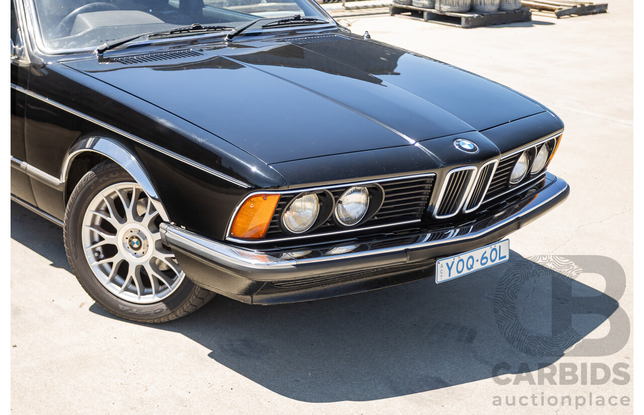 1/1977 BMW 633CSi E24 2D Coupe Schwarz Black 3.2L - Import