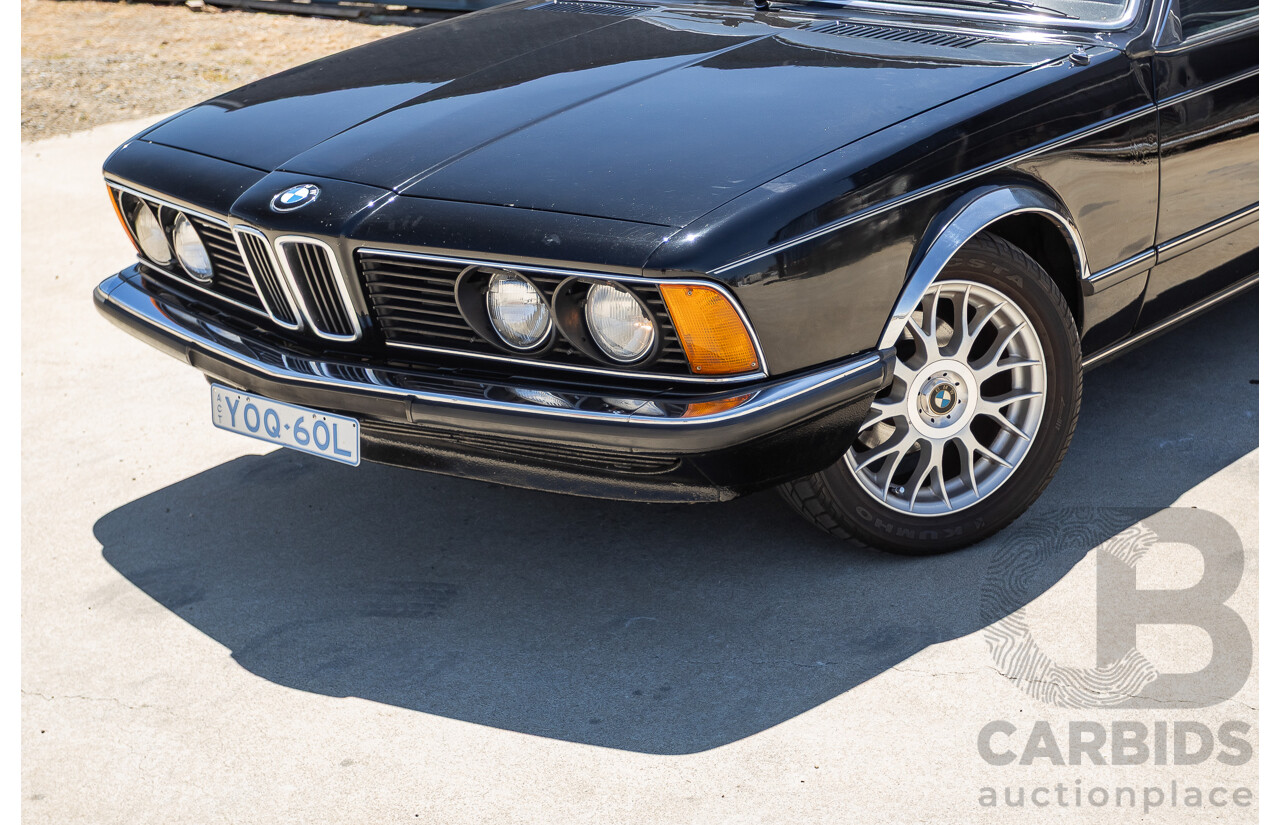 1/1977 BMW 633CSi E24 2D Coupe Schwarz Black 3.2L - Import