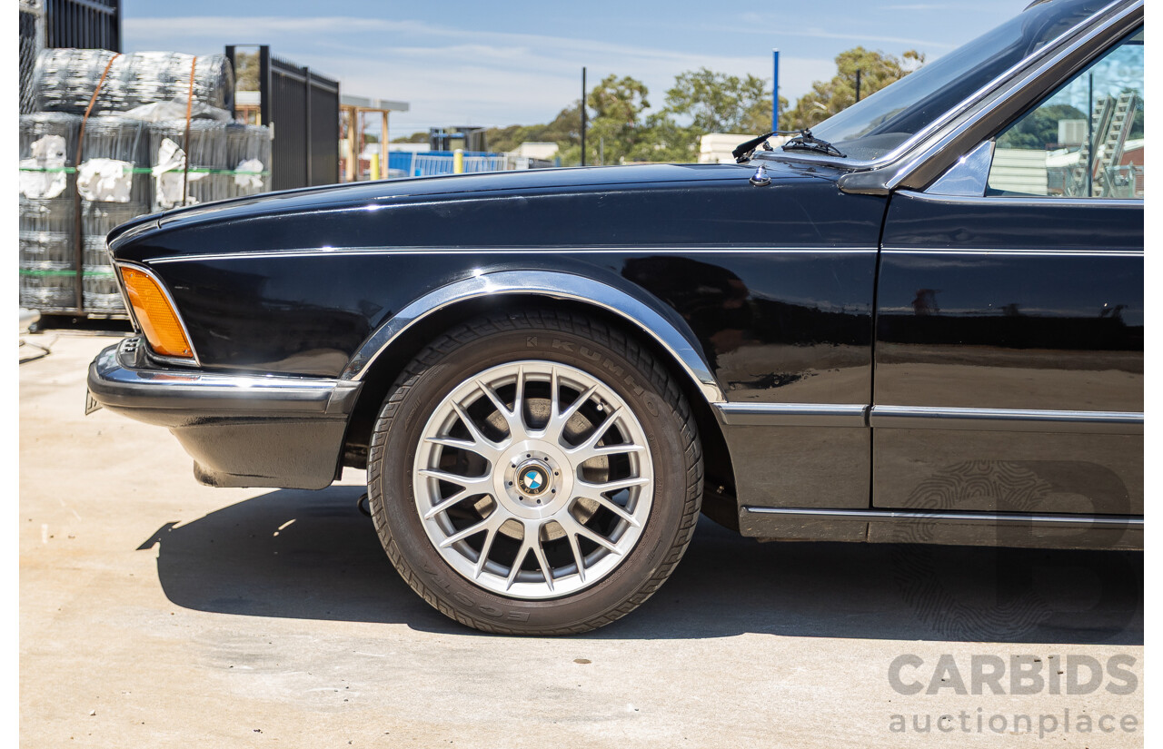 1/1977 BMW 633CSi E24 2D Coupe Schwarz Black 3.2L - Import