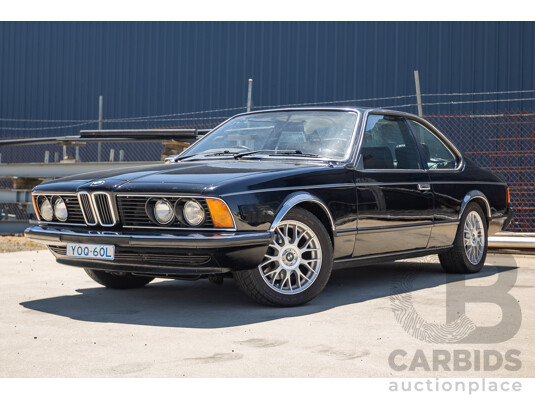 1/1977 BMW 633CSi E24 2D Coupe Schwarz Black 3.2L - Import