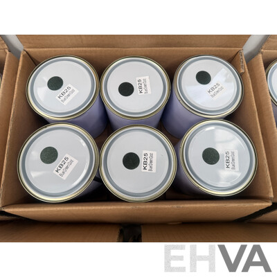 5x Boxes of Assorted 1Litre Paint - Assorted Colours